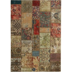 tappeto persia vintage patchwork cm 165x231  2