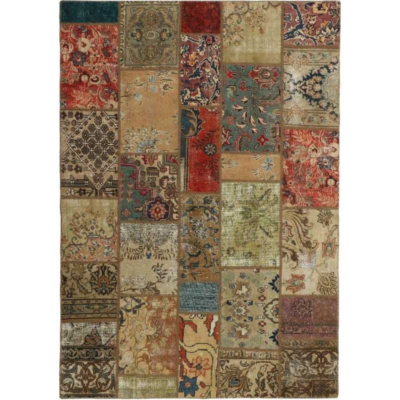 tappeto persia vintage patchwork cm.165x231