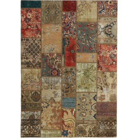 tappeto persia vintage patchwork cm.165x231
