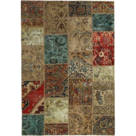 tappeto persia vintage patchwork cm.140x200