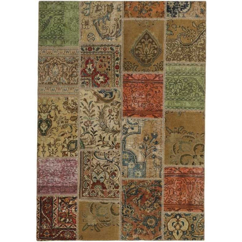 tappeto persia vintage patchwork cm.140x200