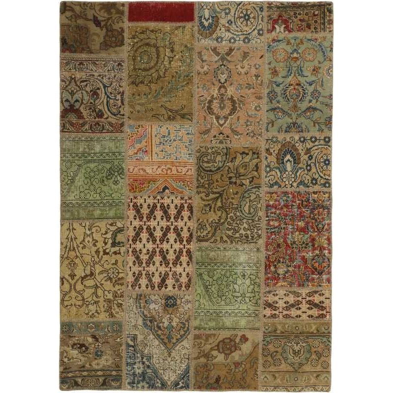 tappeto persia vintage patchwork cm.141x201