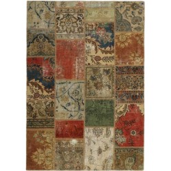 tappeto persia vintage patchwork cm 141x201  2