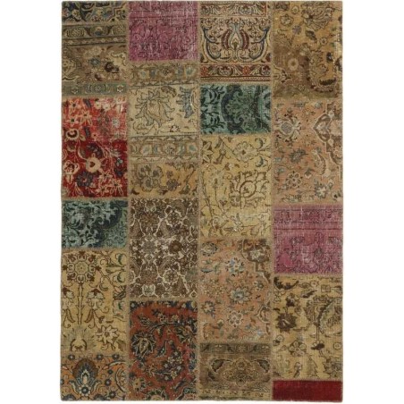 tappeto persia vintage patchwork cm.141x200