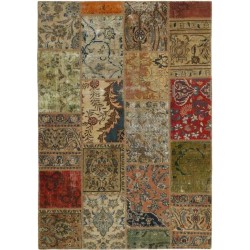 tappeto persia vintage patchwork cm 141x200  2