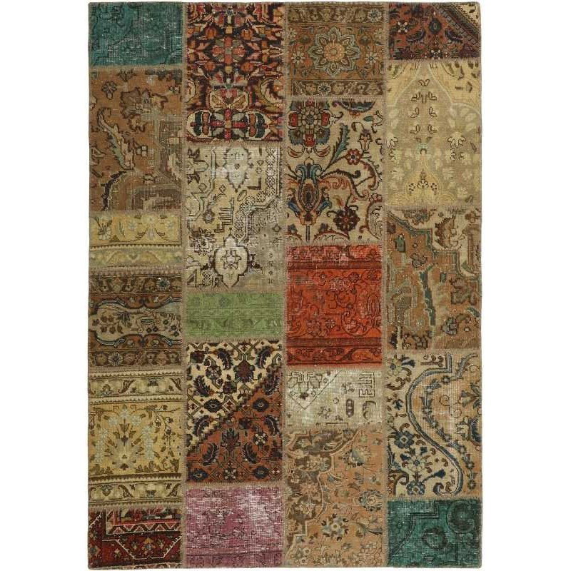 tappeto persia vintage patchwork cm.141x201
