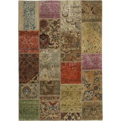tappeto persia vintage patchwork cm 140x201  2