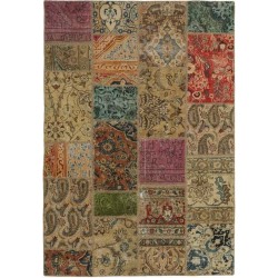 tappeto persia vintage patchwork cm 141x201  2