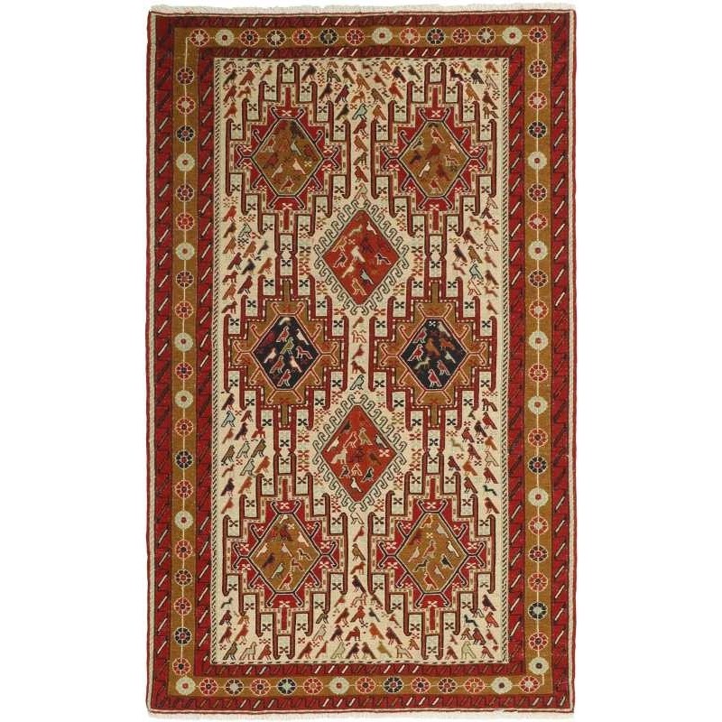 tappeto persia sumak shahsavan cm.120x197