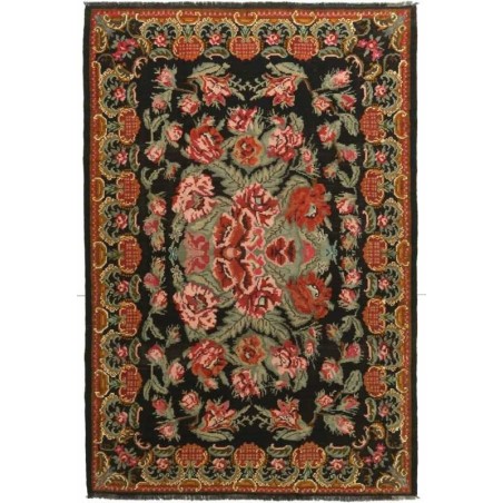 tappeto moldavia rose kelim old cm.189x281