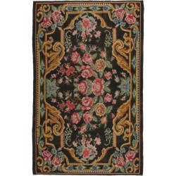 tappeto moldavia rose kelim old cm 186x280  2