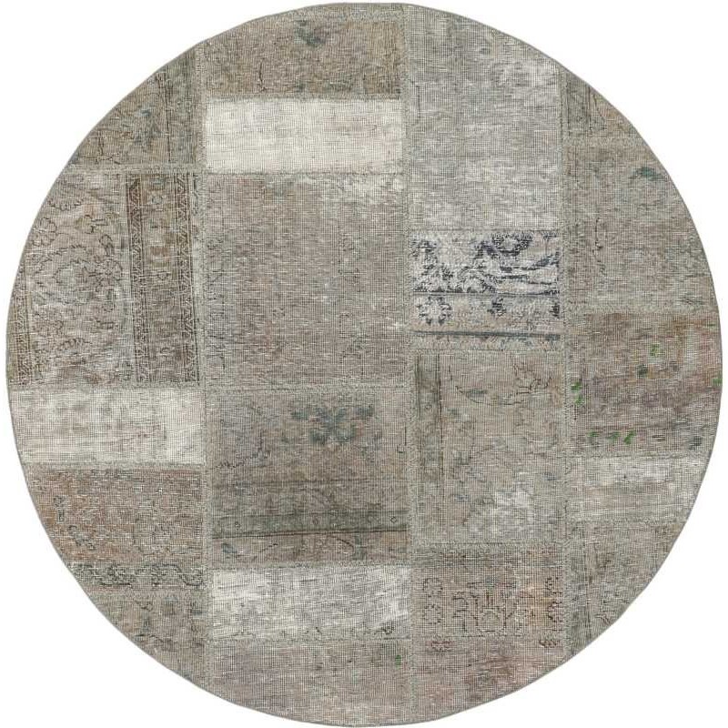 tappeto persia vintage patchwork cm.150x150