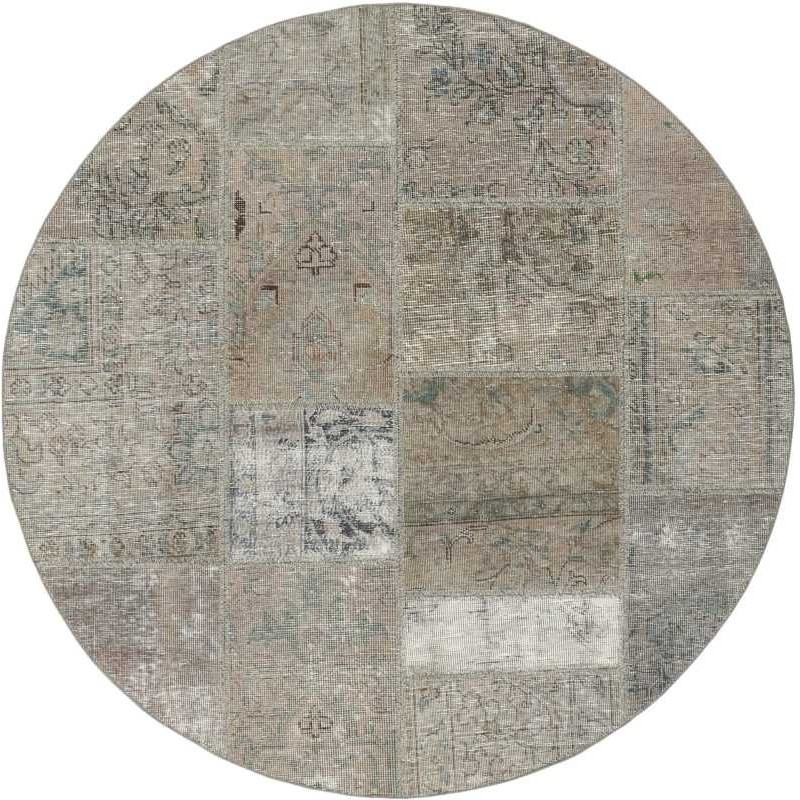 tappeto persia vintage patchwork cm.150x150