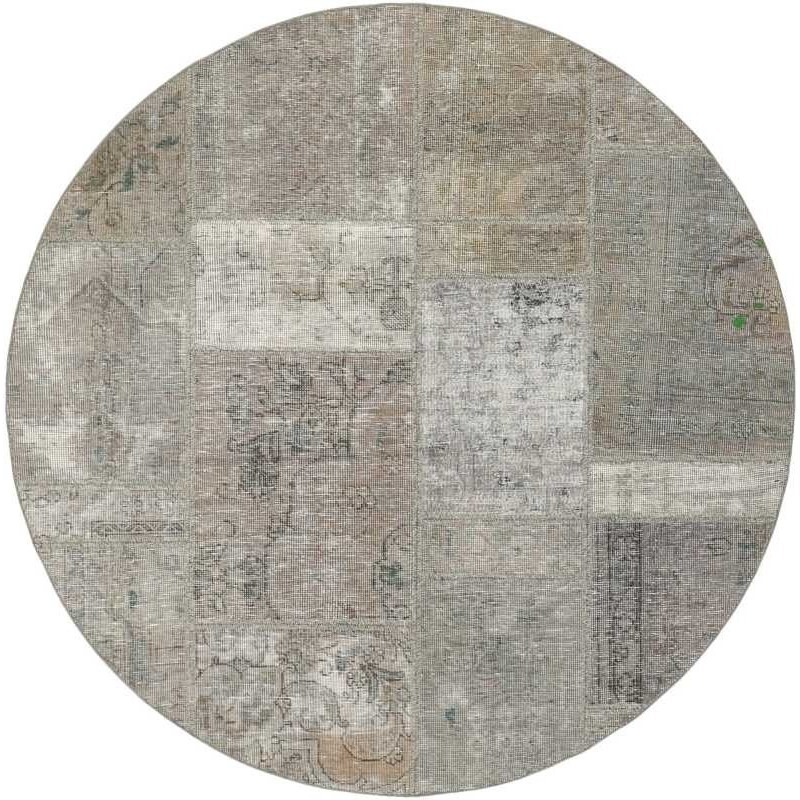 tappeto persia vintage patchwork cm.150x150