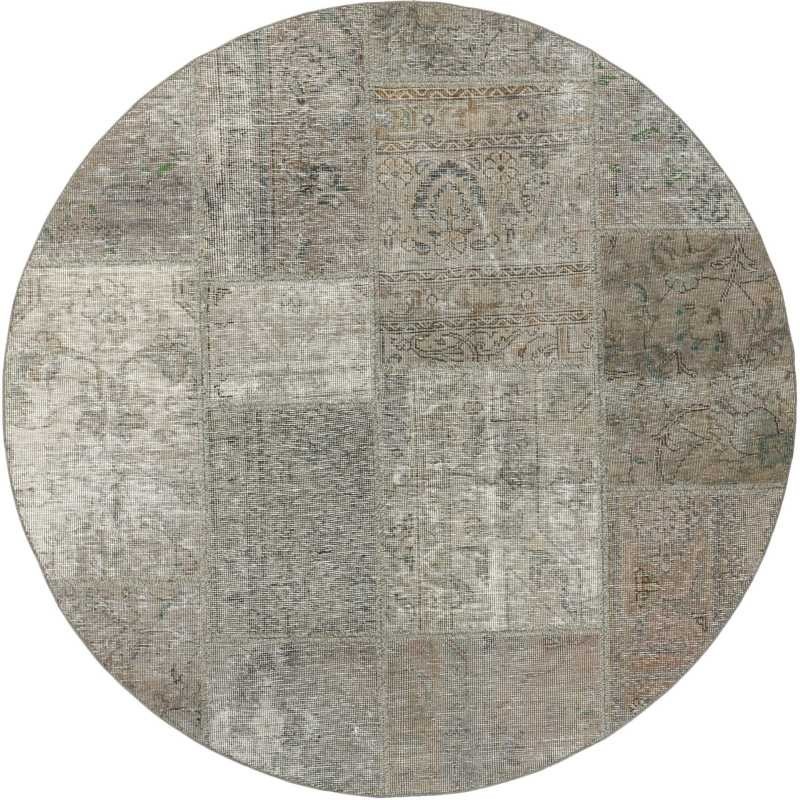 tappeto persia vintage patchwork cm.150x150