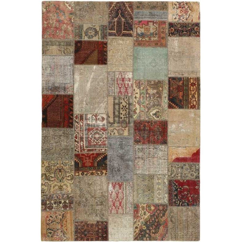 tappeto persia vintage patchwork cm.202x301