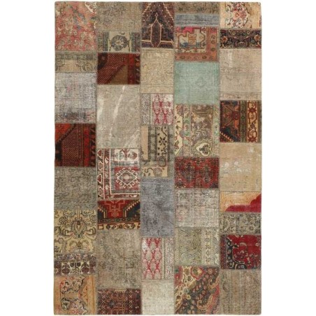 tappeto persia vintage patchwork cm.202x301
