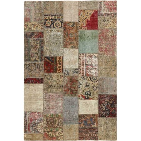tappeto persia vintage patchwork cm.202x300