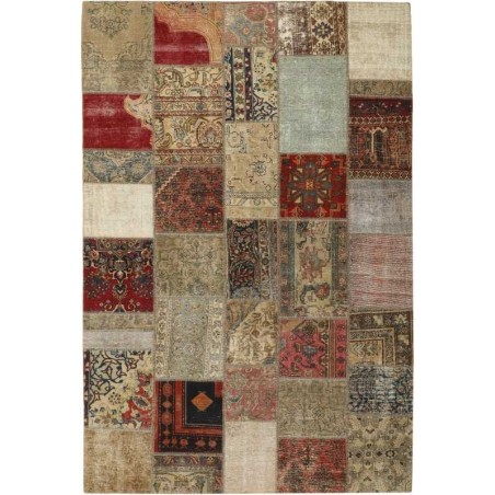 tappeto persia vintage patchwork cm.202x300