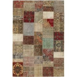 tappeto persia vintage patchwork cm 202x298  2