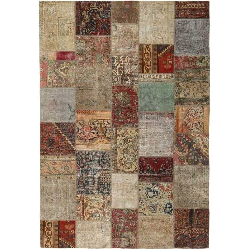 tappeto persia vintage patchwork cm.205x297