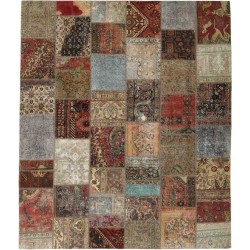 tappeto persia vintage patchwork cm 259x300  2