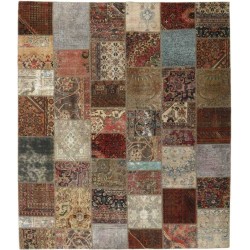 tappeto persia vintage patchwork cm 258x298  2