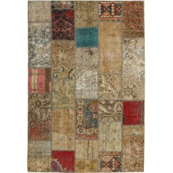 tappeto persia vintage patchwork cm 140x204  2