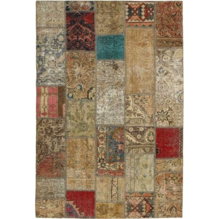 tappeto persia vintage patchwork cm.140x204
