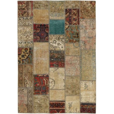 tappeto persia vintage patchwork cm.141x204