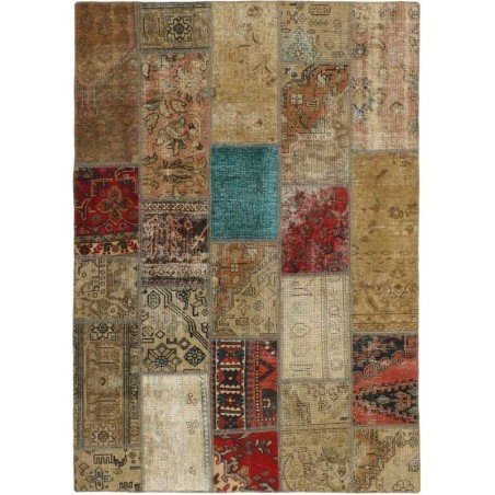 tappeto persia vintage patchwork cm.142x203