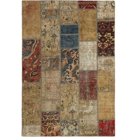 tappeto persia vintage patchwork cm.138x200