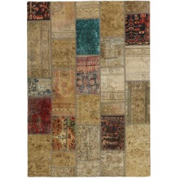 tappeto persia vintage patchwork cm 144x203  2