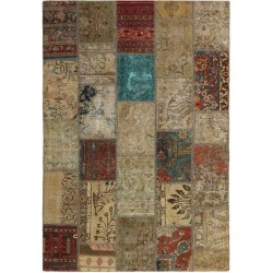 tappeto persia vintage patchwork cm 137x205  2