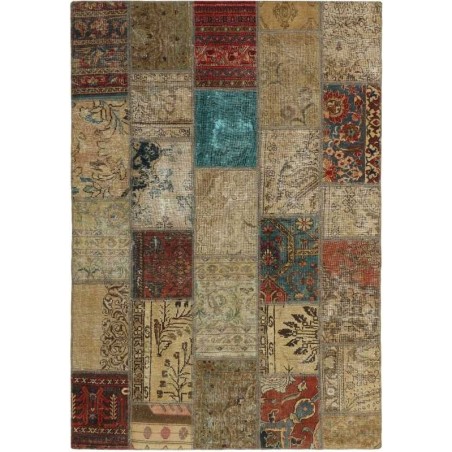 tappeto persia vintage patchwork cm.137x205