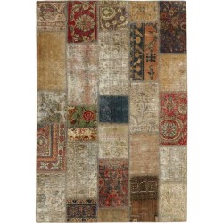 tappeto persia vintage patchwork cm 140x203  2