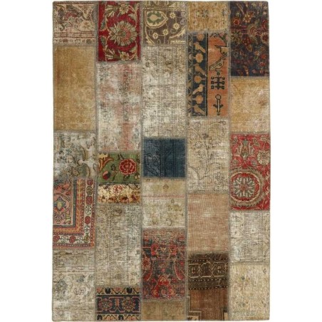 tappeto persia vintage patchwork cm.140x203