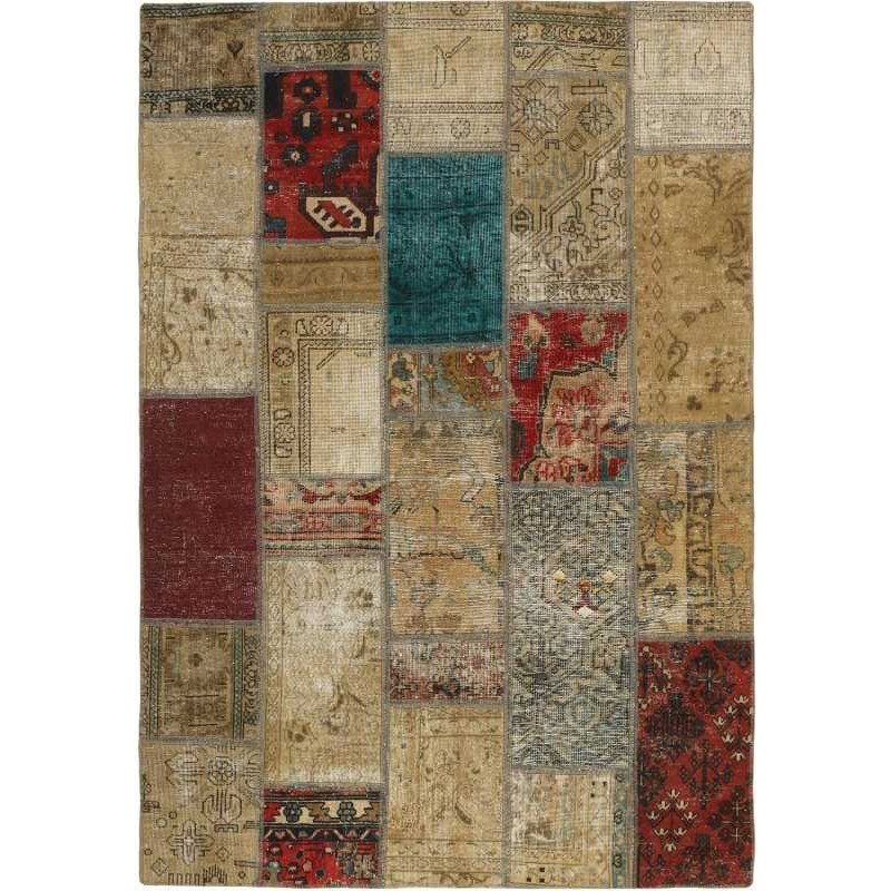 tappeto persia vintage patchwork cm.143x202