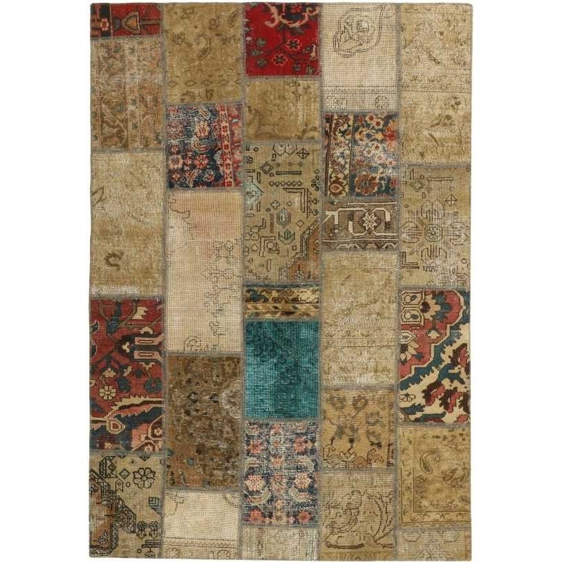 tappeto persia vintage patchwork cm.140x204