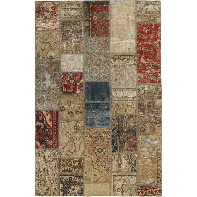 tappeto persia vintage patchwork cm.137x205