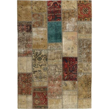 tappeto persia vintage patchwork cm.140x203
