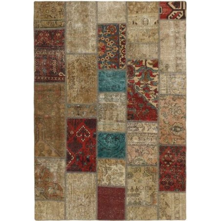 tappeto persia vintage patchwork cm.140x200