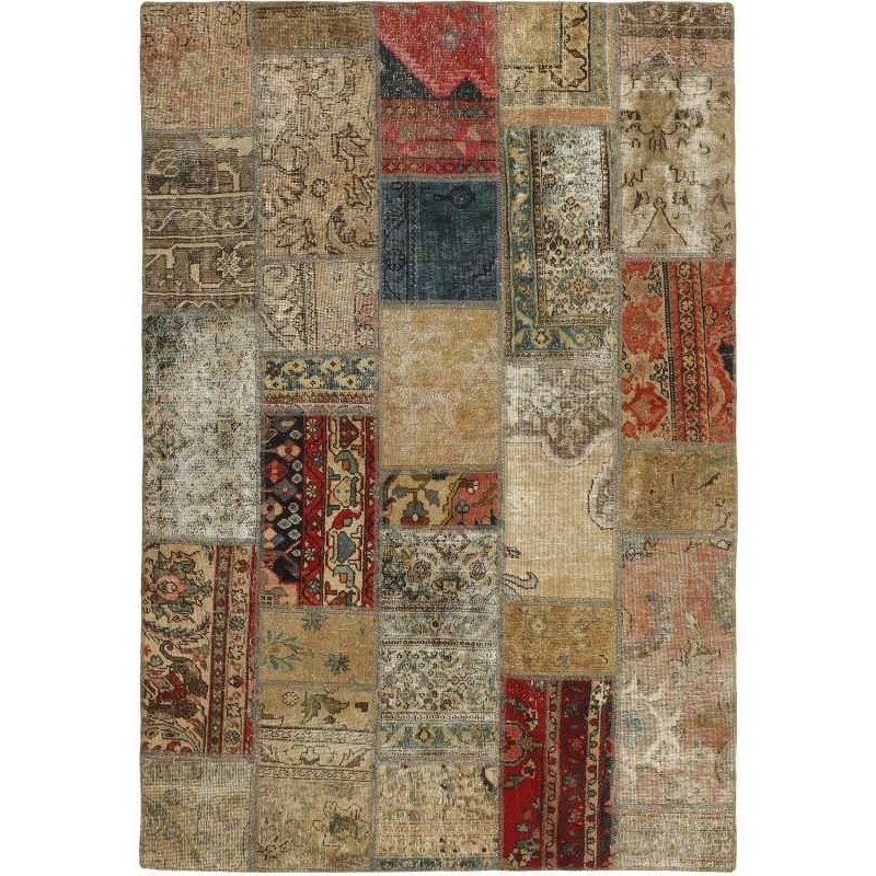 tappeto persia vintage patchwork cm.142x202