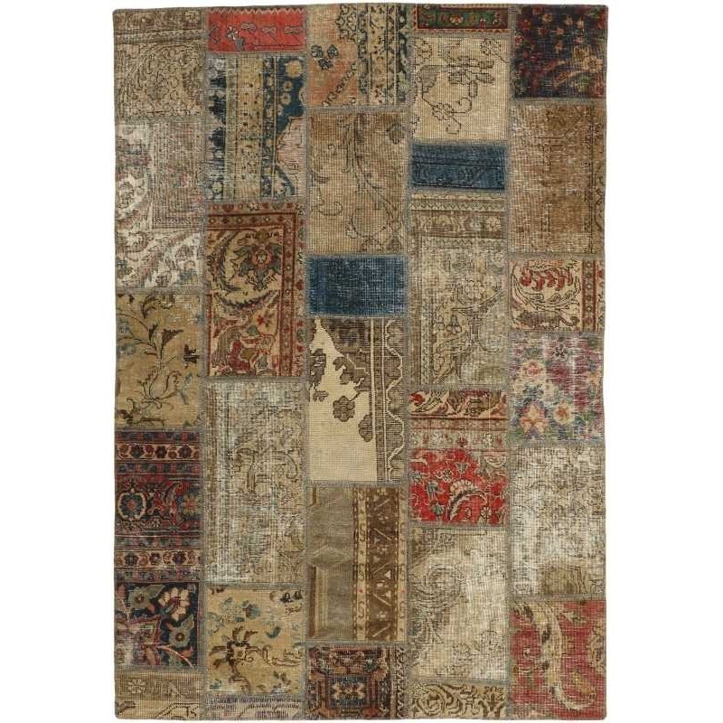 tappeto persia vintage patchwork cm.140x203