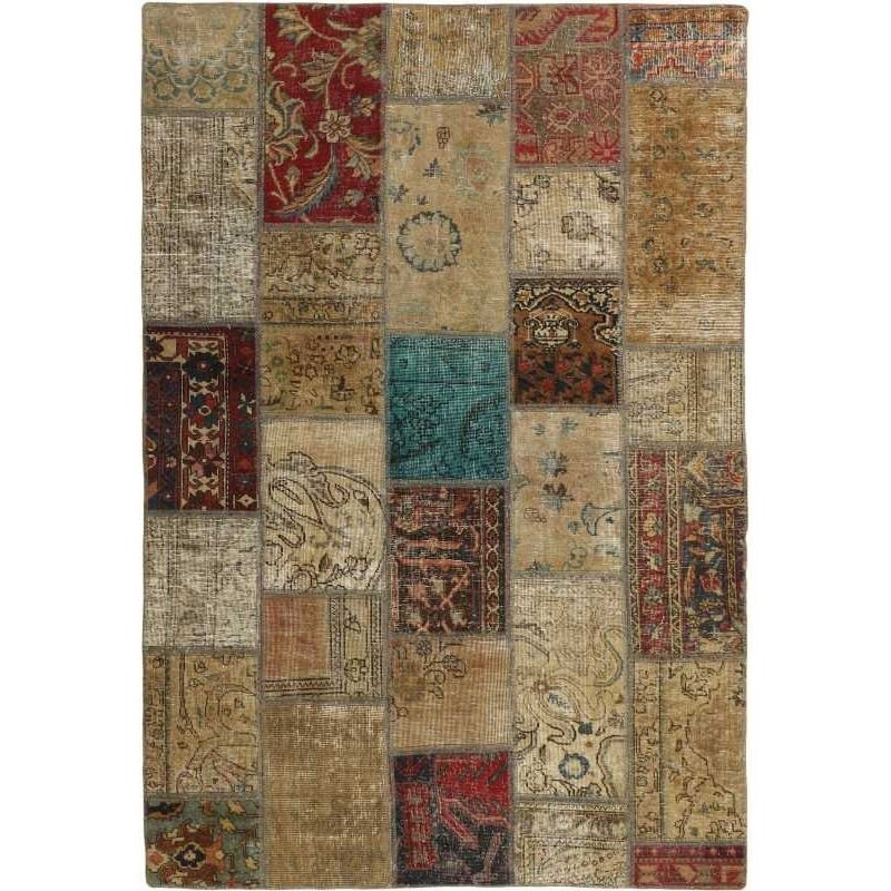 tappeto persia vintage patchwork cm.140x205