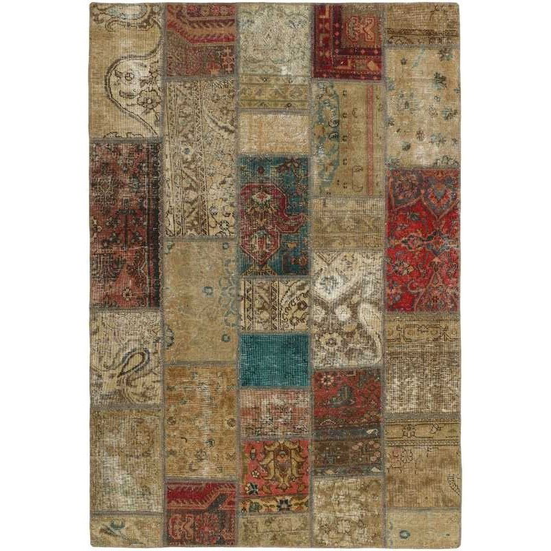 tappeto persia vintage patchwork cm.140x205