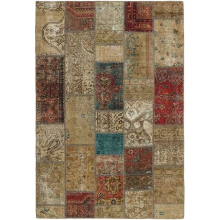 tappeto persia vintage patchwork cm.140x205