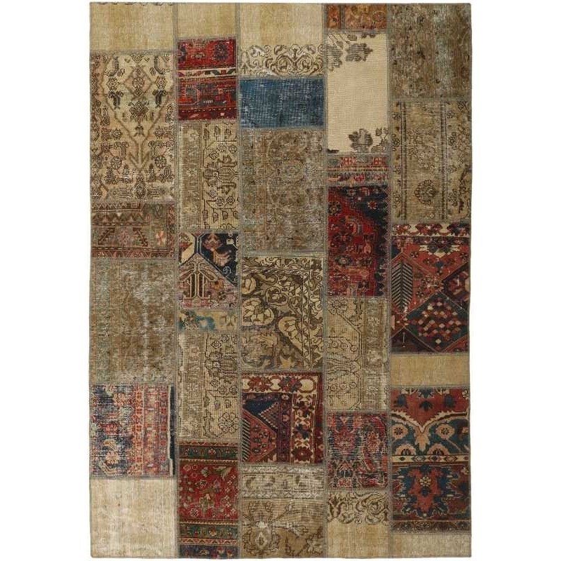 tappeto persia vintage patchwork cm.166x239