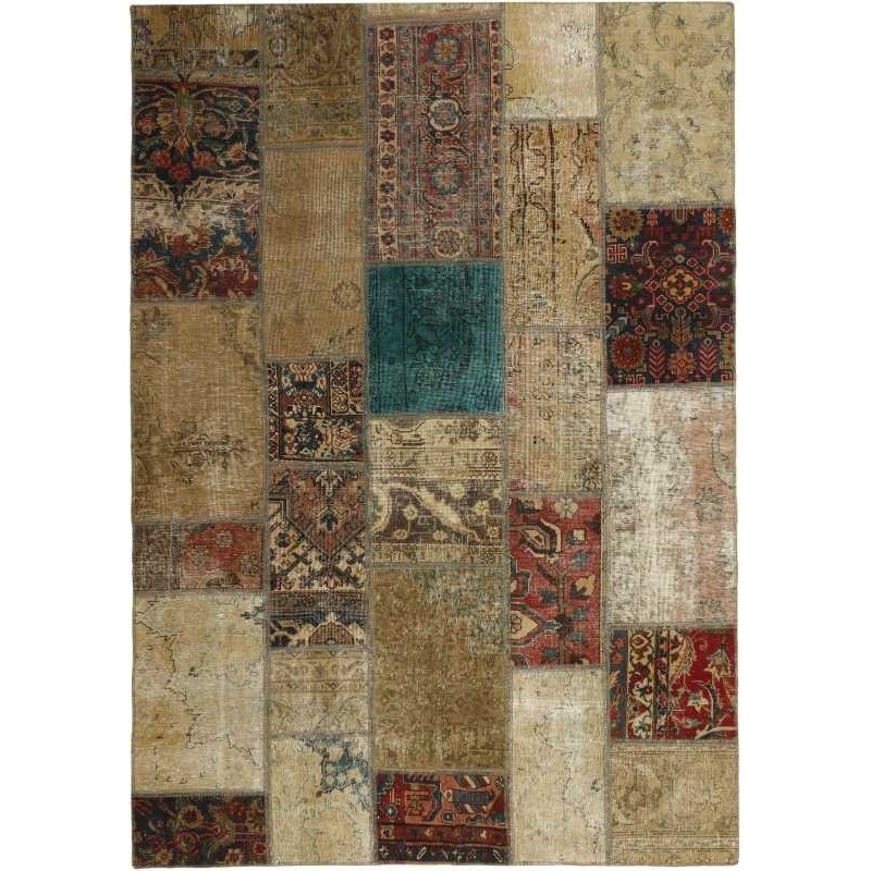 tappeto persia vintage patchwork cm.169x240