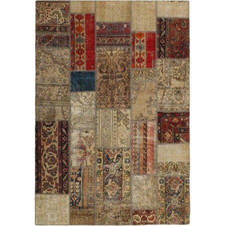 tappeto persia vintage patchwork cm.167x240